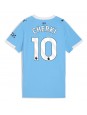 Billige Manchester City Rayan Cherki #10 Hjemmedrakt Dame 2025-26 Kortermet